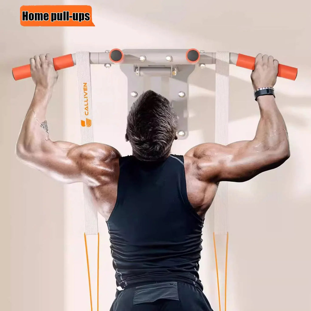 Pull Up Equipment, Home Indoor Horizontal Bar, Perforated Wall, Fixed Wall, Single and Double Bar, Sandbag Holder, Fitness Equip